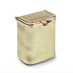 Load image into Gallery viewer, Genuine Leather Pebble Frame Purse Lipstick Organizer N6B197