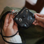 Load image into Gallery viewer, Vintage Faux Leather Neck Pouch Coin Wallet S5P811