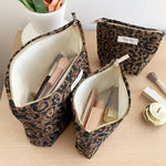 Load image into Gallery viewer, Leopard Print Polyester Cosmetic Bag N6K115