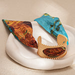 Load image into Gallery viewer, Ribbon Bangle Alloy Electroplated Pierced Openwork S5P096