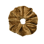 Load image into Gallery viewer, Solid Velvet Scrunchy Women Cream Color Retro S5P770