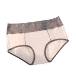 Load image into Gallery viewer, Mid Rise Color Block Panties Women N5A788