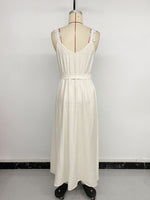 Load image into Gallery viewer, High Slit Sleeveless Slip Dress Women N6B052