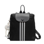 Load image into Gallery viewer, Unisex Nylon Color-Block Flap Backpack N6J199