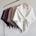 Load image into Gallery viewer, Luxury Triangle Cape Shawl Soft Knit Women Warm N6H237