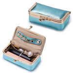 Load image into Gallery viewer, Pearlescent Nappa Leather Jewelry Pouch Cosmetic Bag N6G099