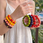 Load image into Gallery viewer, Fun Fruit Elastic Bracelet Cute Dopamine Summer N6H105
