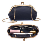 Load image into Gallery viewer, Women's Top-Grain Leather Chain Shell Bag N6J220