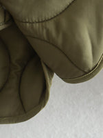 Load image into Gallery viewer, Quilted Cotton Filled Jacket Women N5A753