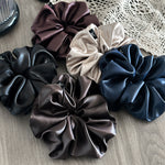 Load image into Gallery viewer, Acetate Satin Scrunchy Women Thickened Hair Tie S5P768