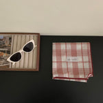 Load image into Gallery viewer, Vintage Pure Cotton Small Square Scarf Women M5A339