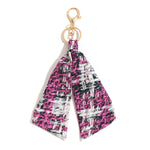 Load image into Gallery viewer, Vintage 3D Print Fabric Keychain Bag Charm Accessory N6G115