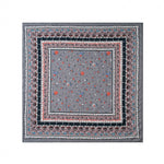 Load image into Gallery viewer, Vintage Floral Cotton Square Scarf 65cm Women N6H117