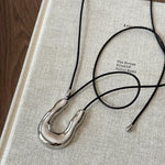 Load image into Gallery viewer, U-Shaped Horseshoe Necklace Women Luxury Layering N6C066