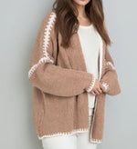 Load image into Gallery viewer, Chunky Knit Cardigan Women Winter Warm Oversized N5A829