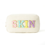 Load image into Gallery viewer, Corduroy Letter Print Makeup Bag Women S5P728
