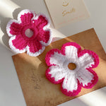 Load image into Gallery viewer, Crochet Floral Hoop Ultra Light Multi S5P411