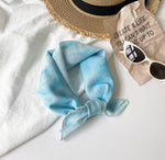 Load image into Gallery viewer, Cotton Linen Square Scarf Women Decorative Neck Wrap N6H118