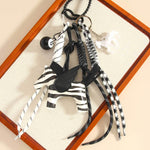 Load image into Gallery viewer, Cute PU Pegasus Rope Bag Charm Keychain S5P930