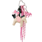 Load image into Gallery viewer, Cute PU Pegasus Rope Bag Charm Keychain S5P930
