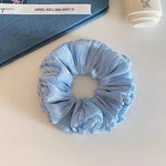Load image into Gallery viewer, Gentle Ruched Bloom Scrunchie Women N6D007