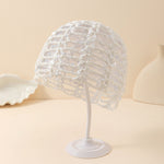 Load image into Gallery viewer, Hollow Out Sequin Handmade Cotton Mesh Hat N6G222
