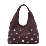 Load image into Gallery viewer, Velvet Tote Bag with Magnetic Closure S5P599