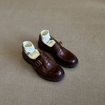 Load image into Gallery viewer, Genuine Leather Platform Loafers Women N6C141