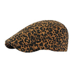 Load image into Gallery viewer, Vintage Leopard Newsboy Cap Women Adjustable N6G202