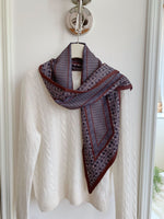 Load image into Gallery viewer, Women's Cotton Linen Printed Scarf Shawl N6J144
