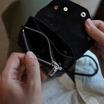 Load image into Gallery viewer, Vintage Faux Leather Neck Pouch Coin Wallet S5P811