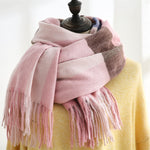 Load image into Gallery viewer, Heavyweight Thermal Shawl in Multiple Colors M5A225