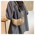 Load image into Gallery viewer, Retro Dumpling Bag Women Fashion Patchwork Shoulder S5P701