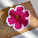 Load image into Gallery viewer, Crochet Floral Hoop Ultra Light Multi S5P411