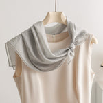 Load image into Gallery viewer, Tencel Acetate 70cm Square Scarf Solid Premium N6G227