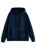 Load image into Gallery viewer, Solid Color Hoodie Women Cotton Loose Fit Long Sleeve N6H047