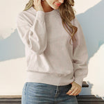 Load image into Gallery viewer, Simple Style Heart Sweater Women Knit Casual Pullover N5A813