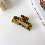 Load image into Gallery viewer, Square Acetate Hair Claw Clip Women N6C353