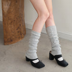 Load image into Gallery viewer, Essential Wool Blend Knit Leg Warmers M5A130