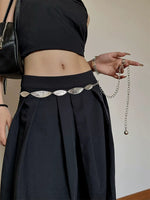 Load image into Gallery viewer, Boho Silver Adjustable Waist Chain Women N6C160
