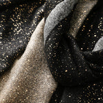 Load image into Gallery viewer, Cotton Linen Feel Gold Foil Gradient Scarf Shawl N6H256