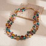 Load image into Gallery viewer, Irregular Shell Beaded Choker Necklace Vacation Women N6H098
