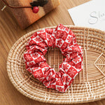Load image into Gallery viewer, Christmas Style Scrunchy Hair Tie With Bow S5P637