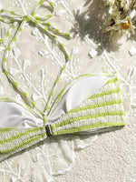 Load image into Gallery viewer, Sexy Striped Bikini Set Beach Swimwear Women N6A068