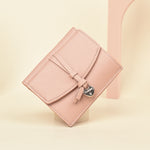 Load image into Gallery viewer, Pebble Grain Genuine Leather Short Bi-fold Wallet N6D024