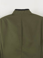 Load image into Gallery viewer, Casual Stand Collar Jacket Twisted Knot Floral Sleeve N6H123