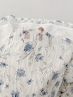 Load image into Gallery viewer, Blue Square Neck Double Strap Tank Top Women N5A926