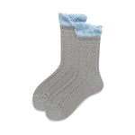 Load image into Gallery viewer, Bubble Cuff Cable Knit Socks Women N6C171