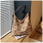 Load image into Gallery viewer, Women's Suede Tote Shoulder Crossbody Bag N6J180