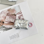 Load image into Gallery viewer, AirPods Case Bow PU Fabric Pouch Protective S5P873